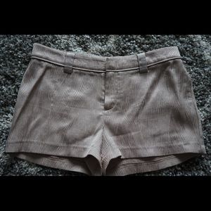 Forever 21 champagne dress shorts